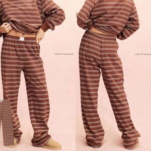 PARKE stripped boxer pants, brand new no bag. Size XS